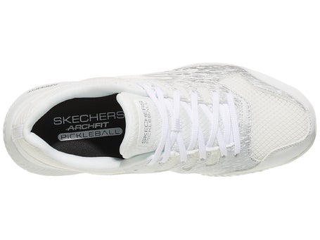 Skechers Viper Court White Womens Pickleball Shoes