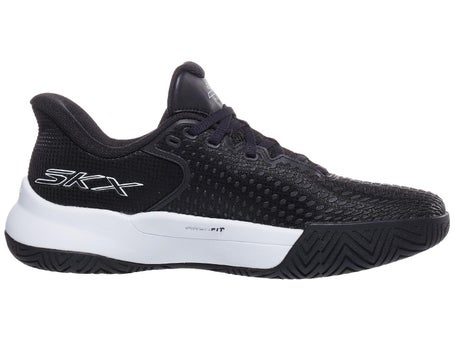 Skechers Viper Court Elite Bk/Wh Woms Pickle Shoes