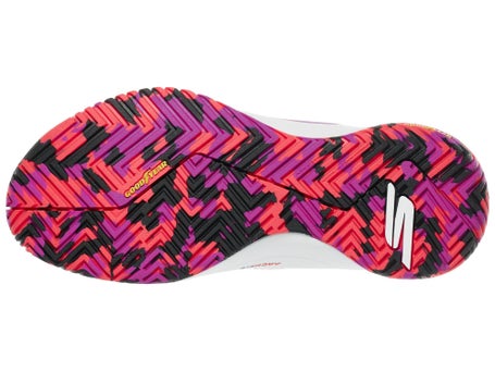 Skechers Viper Court Elite Wh/Pink Woms Pickle Shoes