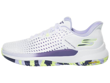 Skechers Viper Court Elite Wh/Lav Woms Pickle Shoes