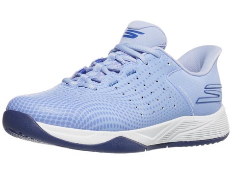 Skechers Viper Court Reload Blue Womens Pickle Shoes