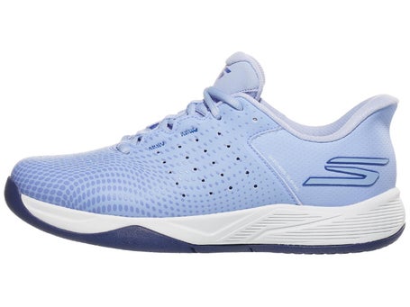 Skechers Viper Court Reload Blue Womens Pickle Shoes