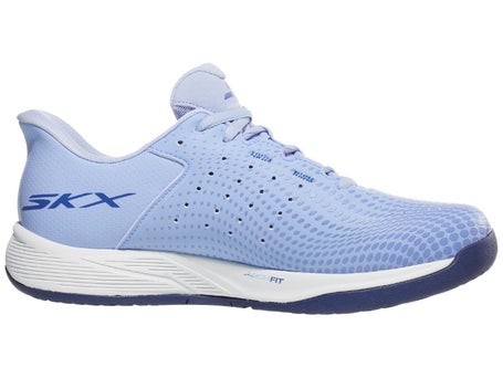 Skechers Viper Court Reload Blue Womens Pickle Shoes