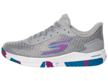 Skechers Viper Court Pro 2 Grey Womens Pickle Shoes