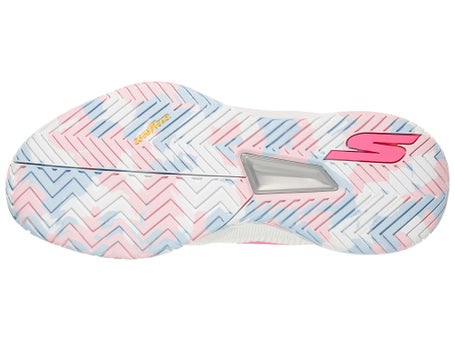 Skechers Viper Court Pro 2 Wh/Pk Woms Pickle Shoes