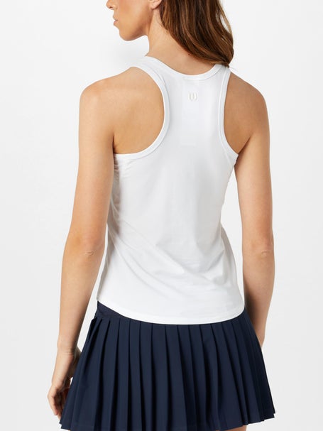 Wilson Womens Core Fieldhouse Lite Tank - White