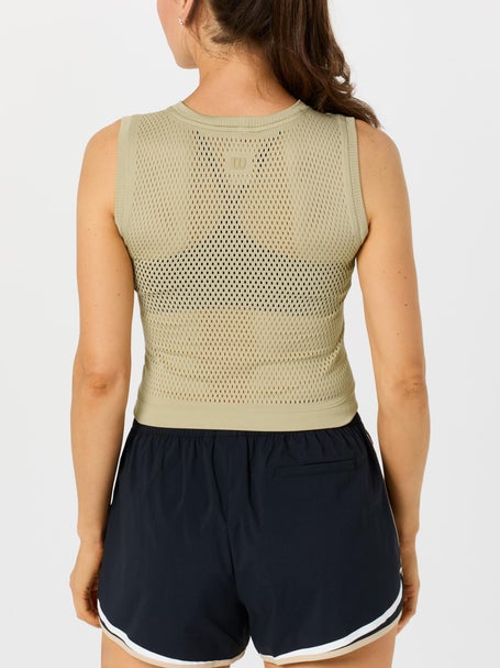 Wilson Womens Core Pro Seamless Tank - Safari