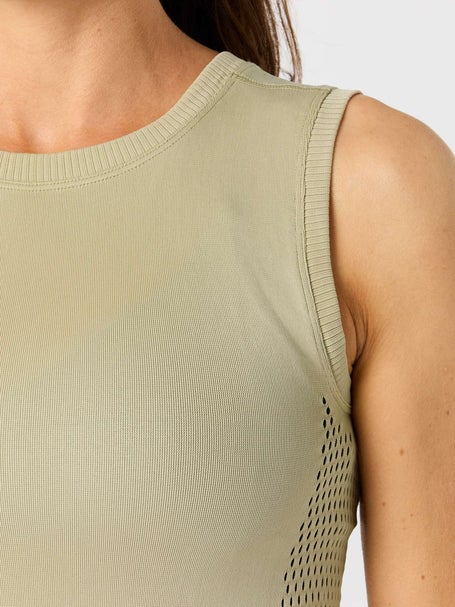 Wilson Womens Core Pro Seamless Tank - Safari