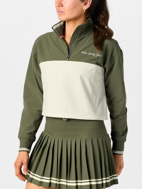 Wilson Womens Davenport Woven Half Zip