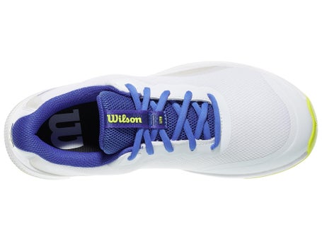 Wilson Intrigue Lite White/Blue/Yellow Womens Shoes