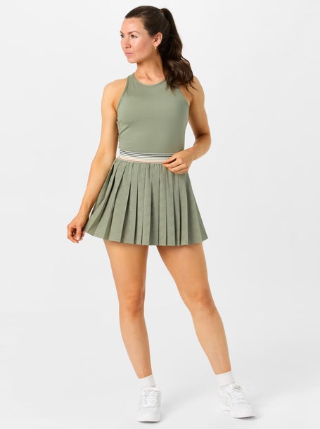 Wilson Womens Laser Cut Pleat Dress