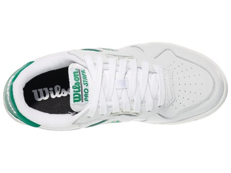 Wilson Pro Staff 87 White/Green Womens Shoes