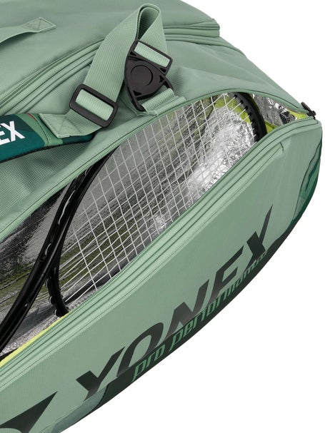 Yonex Pro Racquet 12 Pack Bag Mint Green