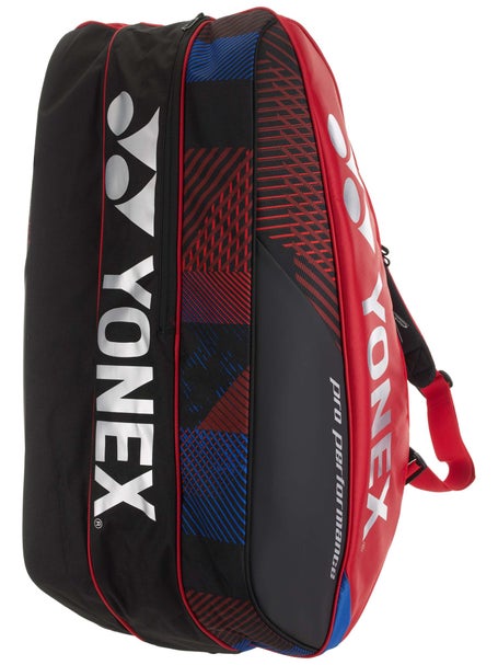 Yonex Pro Racquet 9 Pack Bag Scarlet
