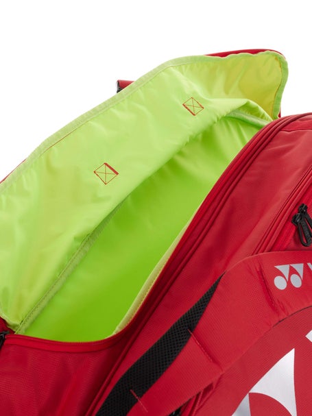 Yonex Pro Racquet 9 Pack Bag Scarlet