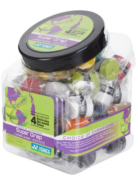 Yonex Super Grap Overgrip Bucket Assorted Colors