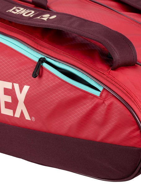 Yonex Team Racquet 9 Pack Bag Ruby Red