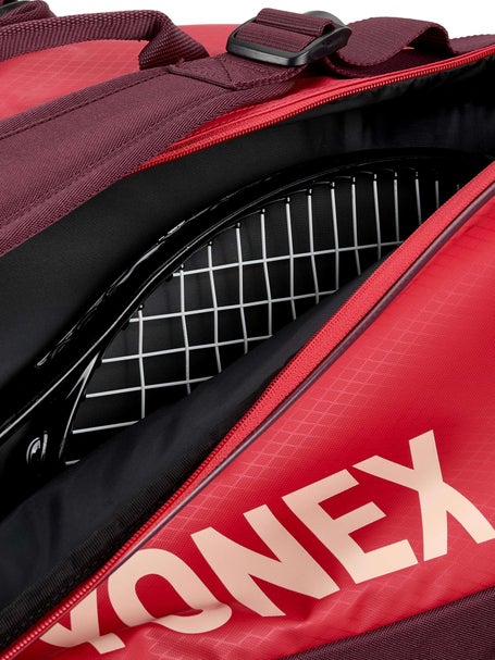 Yonex Team Racquet 9 Pack Bag Ruby Red