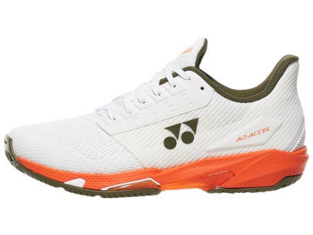 Yonex PC Ad Accel White/Orange Womens Shoe