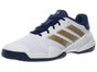 adidas Barricade K White/Gold/Blue Jr 2.5