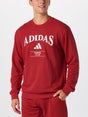 adidas Men's Heritage Sweatshirt Red M