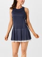 Asics Women's Fall Match Dress Indigo Fog XS