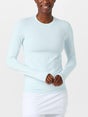 BloqUV Women's 24/7 Long Sleeve Top Ice Blue XS
