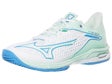 Mizuno Wave Exceed Tour 6 White/Blue Women's Shoes